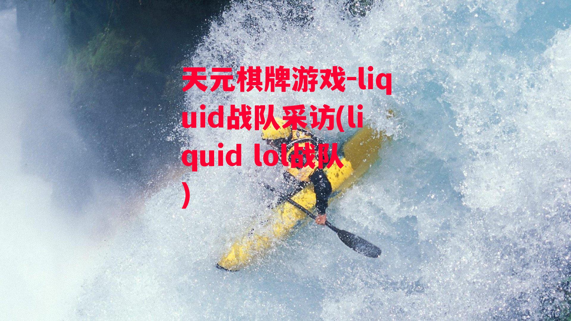 liquid战队采访(liquid lol战队)